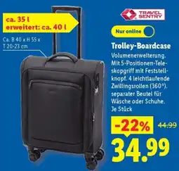 Lidl Trolley-Boardcase Angebot
