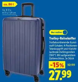 Lidl Trolley-Reisekoffer Angebot