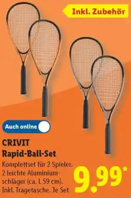 Lidl CRIVIT Rapid-Ball-Set Angebot