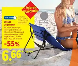 Lidl CRIVIT Liegematte Angebot