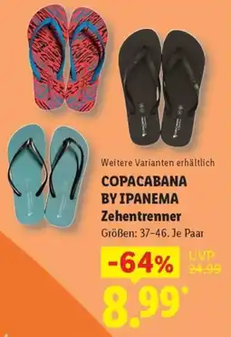 Lidl COPACABANA BY IPANEMA Zehentrenner Angebot