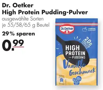 Handelshof Dr. Oetker High Protein Pudding Pulver  55/58/65g Beutel Angebot