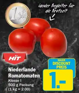 HIT Niederlande Romatomaten Angebot