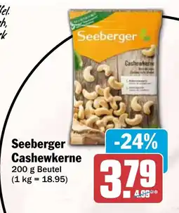 HIT Seeberger Cashewkerne Angebot