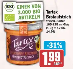 HIT Tartex Brotaufstrich Angebot