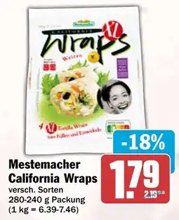 HIT Mestemacher California Wraps Angebot