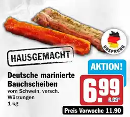 HIT Deutsche marinierte Bauchscheiben Angebot