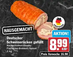HIT Deutscher Schweinerücken gefüllt Angebot