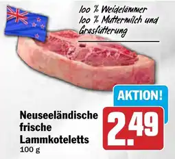 HIT Neuseeländische frische Lammkoteletts Angebot