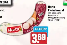 HIT Herta Fleischwurst Angebot