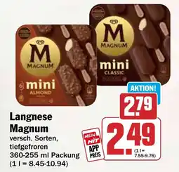 HIT Langnese Magnum Angebot