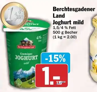 HIT Berchtesgadener Land Joghurt mild Angebot