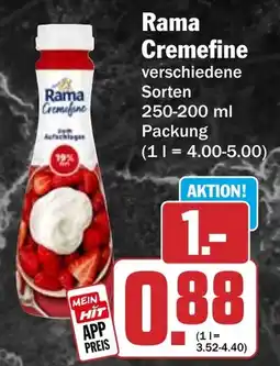 HIT Rama Cremefine Angebot