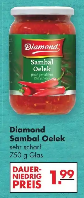 Handelshof Diamond Sambal Oelek 750g Angebot