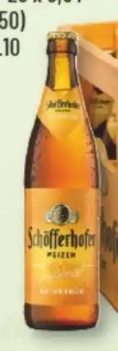 trinkgut Schöfferhofer Weizen Naturtrüb Angebot