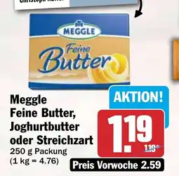 HIT Meggle Feine Butter, Joghurtbutter oder Streichzart Angebot