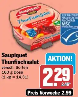 HIT Saupiquet Thunfischsalat Angebot