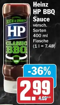 HIT Heinz HP BBQ Sauce Angebot
