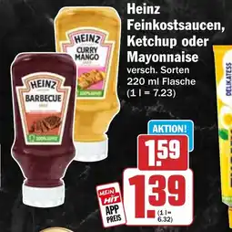 HIT Heinz Feinkostsaucen, Ketchup oder Mayonnaise Angebot