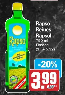 HIT Rapso Reines Rapsöl Angebot