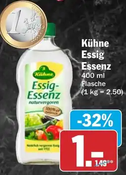 HIT Kühne Essig Essenz Angebot