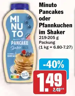 HIT Minuto Pancakes oder Pfannkuchen im Shaker Angebot