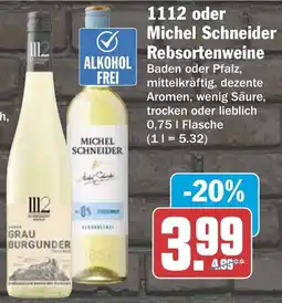 HIT 1112 oder Michel Schneider Rebsortenweine Angebot