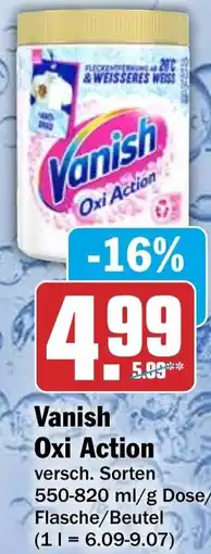 HIT Vanish Oxi Action Angebot