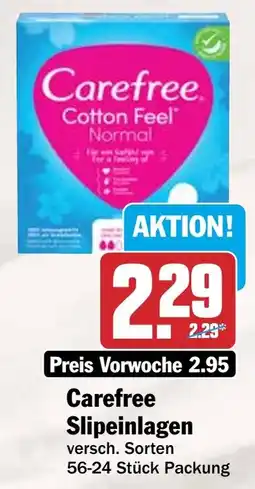 HIT Carefree Slipeinlagen Angebot
