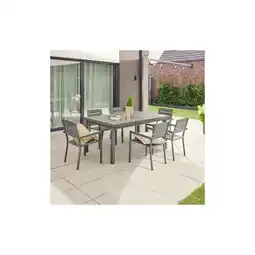 Netto Marken-Discount HOME DELUXE Garten-Sitzgruppe CALIDO MADERA inklusive ausziehbarer Gartentisch & 2 Stühlen Angebot