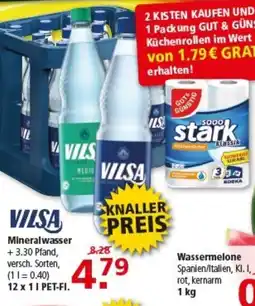Multi Markt VILSA Mineralwasser Angebot
