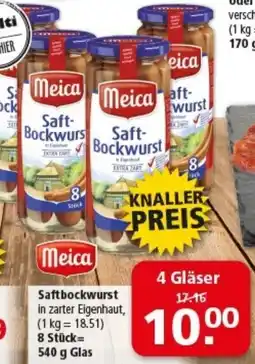 Multi Markt Meica Saftbockwurst Angebot