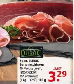 Multi Markt Span. DUROC Serranoschinken Angebot