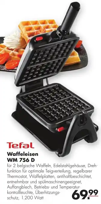 Handelshof Tefal Waffeleisen WM 756 D Angebot