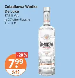V Markt Zoladkowa wodka de luxe Angebot
