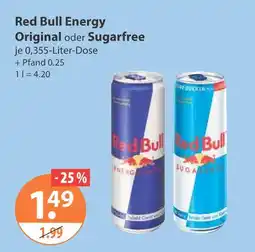 V Markt Red bull energy original Angebot