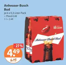 V Markt Anheuser-busch bud Angebot