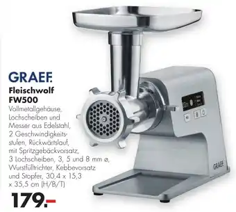 Handelshof Graef Fleischwolf FW500 Angebot