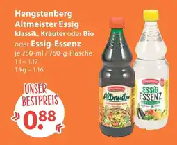 V Markt Hengstenberg altmeister essig klassik Angebot