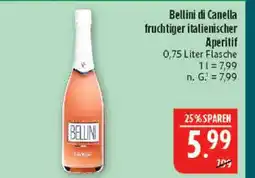 Marktkauf Bellini di canella fruchtiger italienischer aperitif Angebot