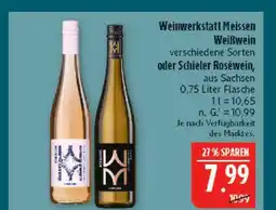 Marktkauf Weinwerkstatt meissen weißwein Angebot
