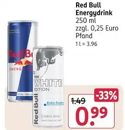 Rossmann Red bull energydrink Angebot