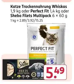 Rossmann Whiskas katze trockennahrung Angebot