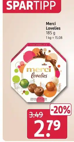 Rossmann Storck merci lovelies Angebot