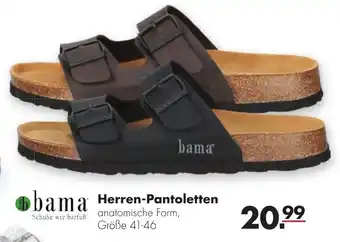 Handelshof Bama Herren Pantoletten Angebot
