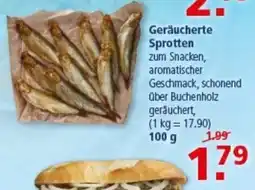 Multi Markt Geräucherte Sprotten Angebot