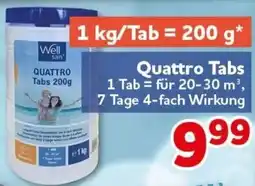 CENTERSHOP Well Quattro Tabs Angebot