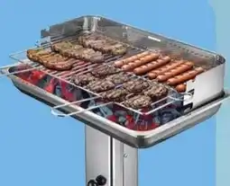 CENTERSHOP Edelstahl Säulengrill Angebot