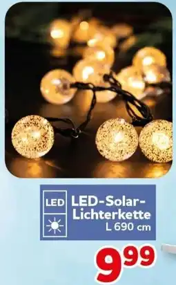 CENTERSHOP LED-Solar Lichterkette Angebot