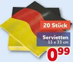 CENTERSHOP Servietten Angebot